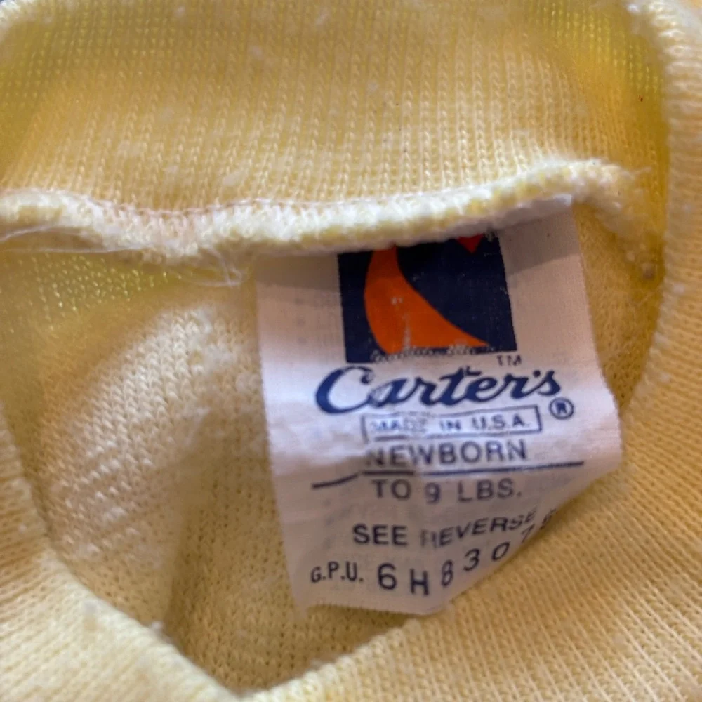 Vintage 70’s‎ Carters Layette and sleeper bundle- Made in USA